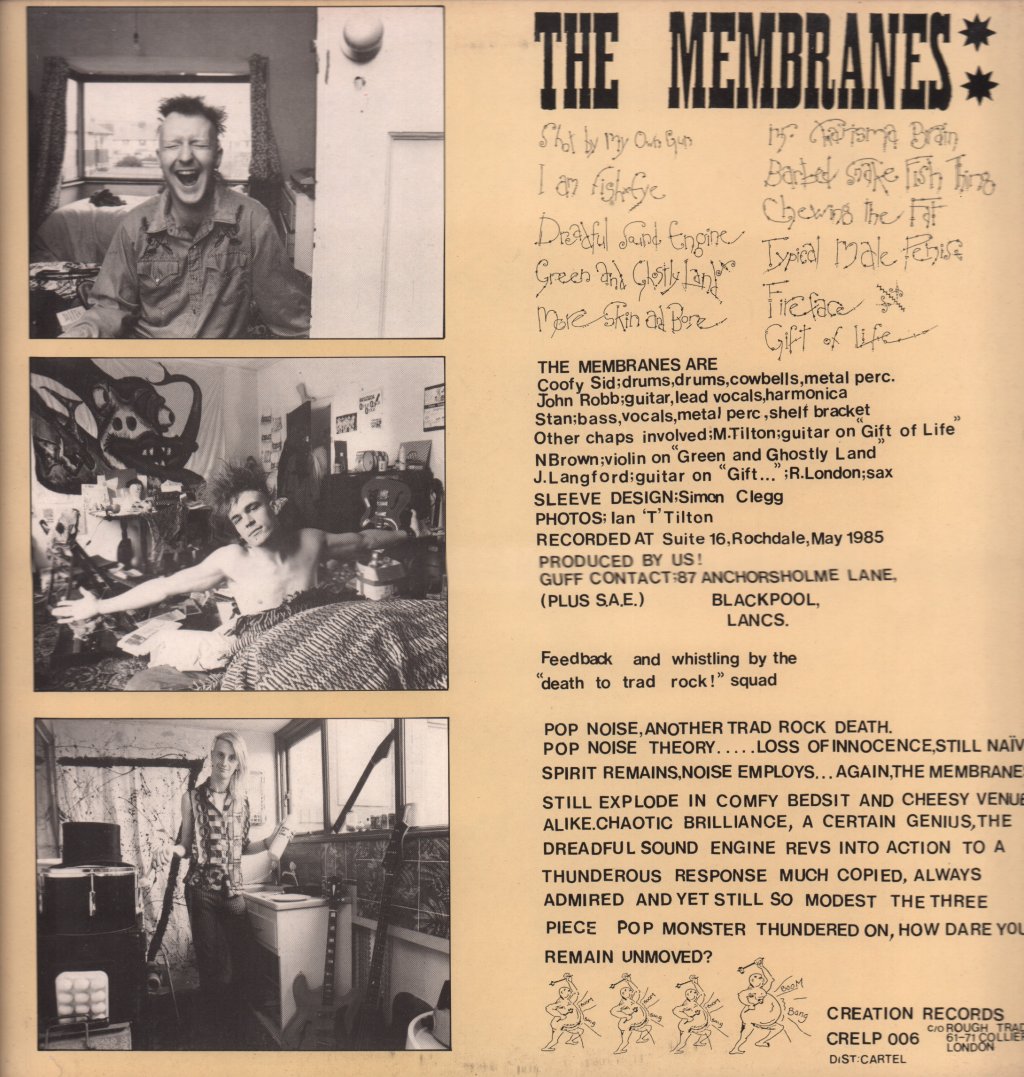 Membranes - Gift Of Life - Lp
