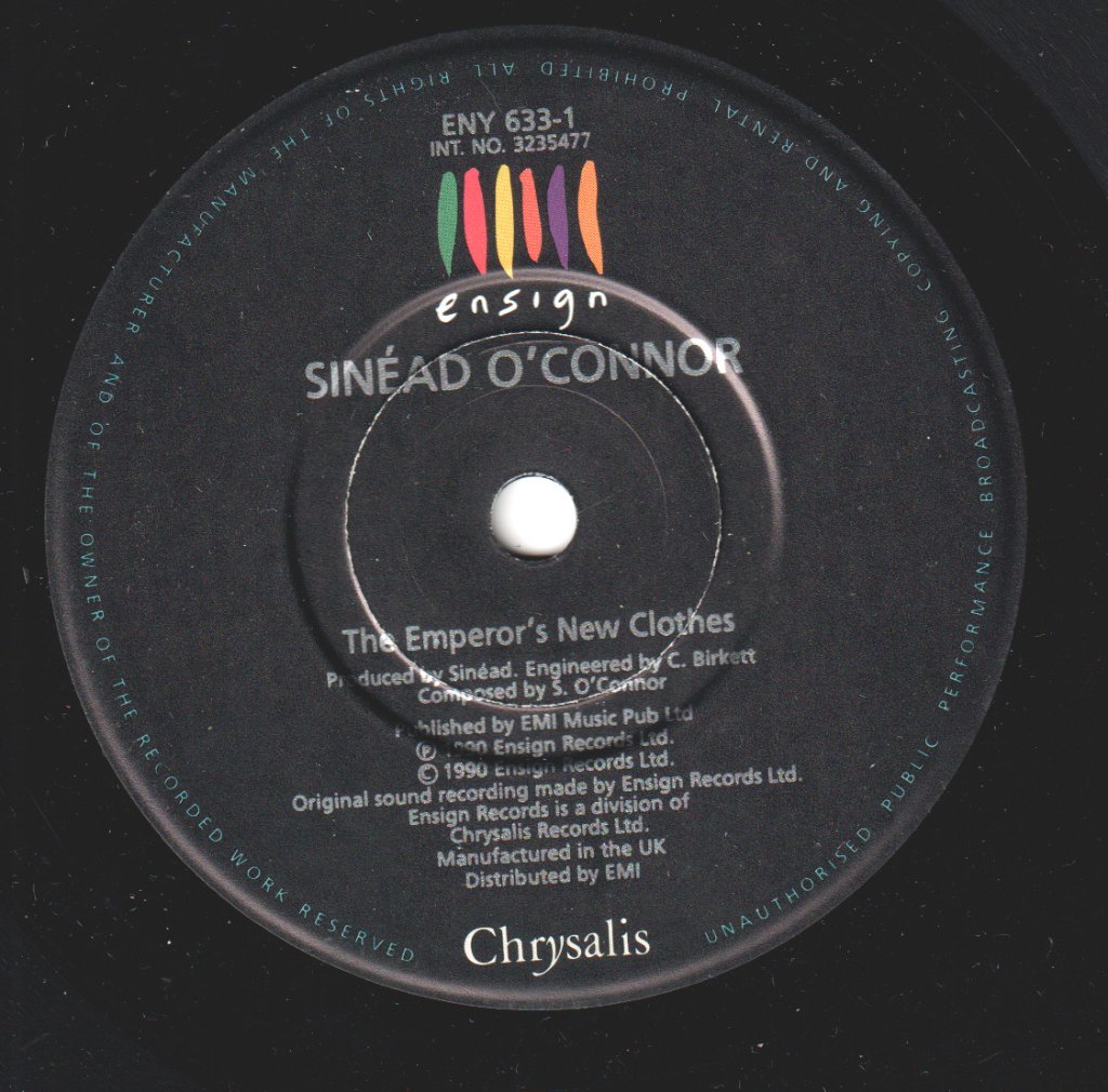 Sinead O'Connor - Emperor's New Clothes - 7 Inch