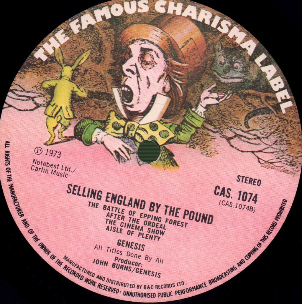 Genesis - Selling England By The Pound - Lp