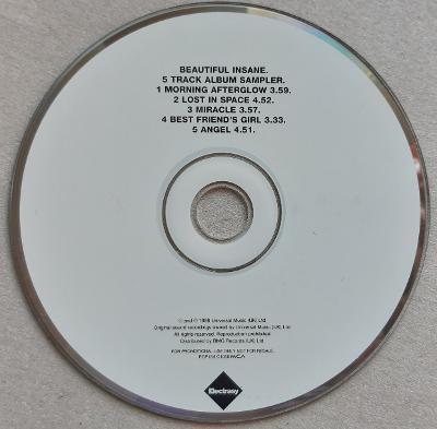 Electrasy - 5 Tracks From The Album 'Beautiful Insane' - Cd