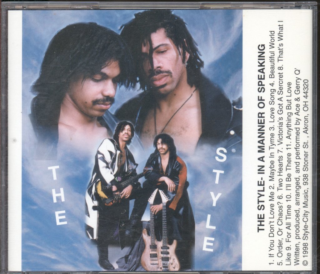 Style (Funk) - In A Manner Of Speaking - Cd
