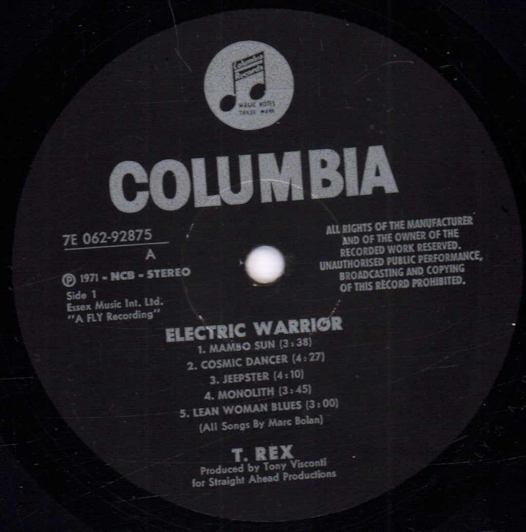 T. Rex - Electric Warrior - Lp