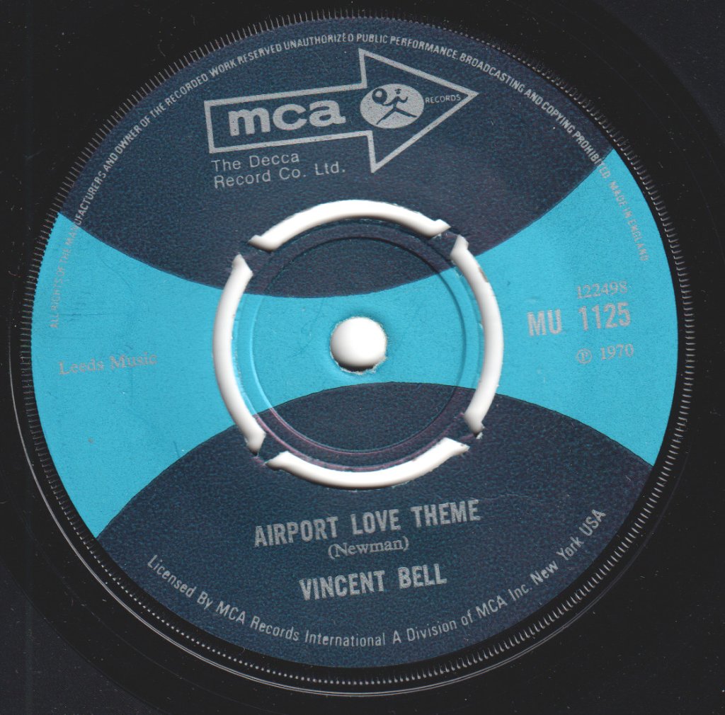 Vincent Bell - Airport Love Theme - 7 Inch