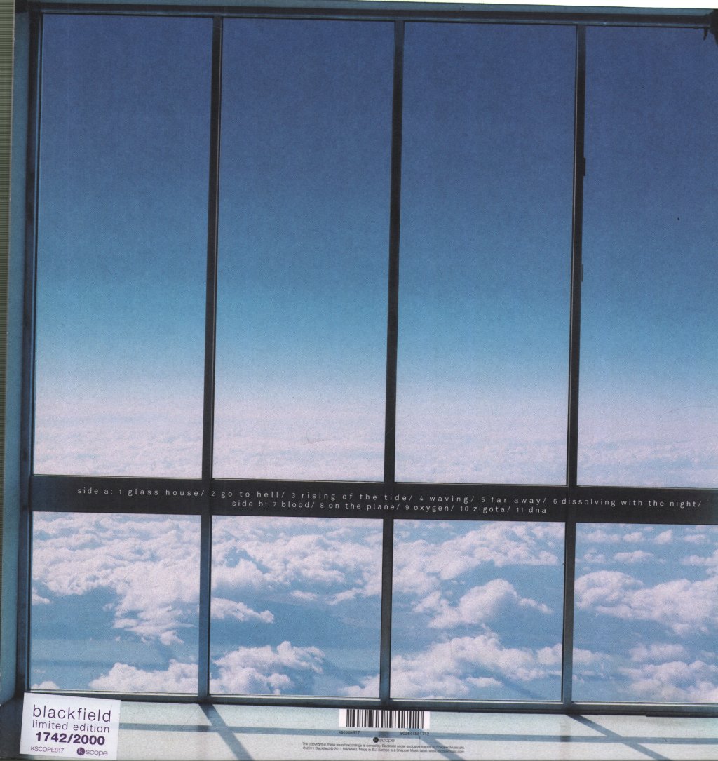 Blackfield - Welcome To My DNA - Lp