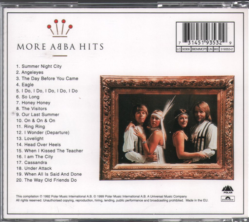 ABBA - More ABBA Gold (More ABBA Hits) - Cd