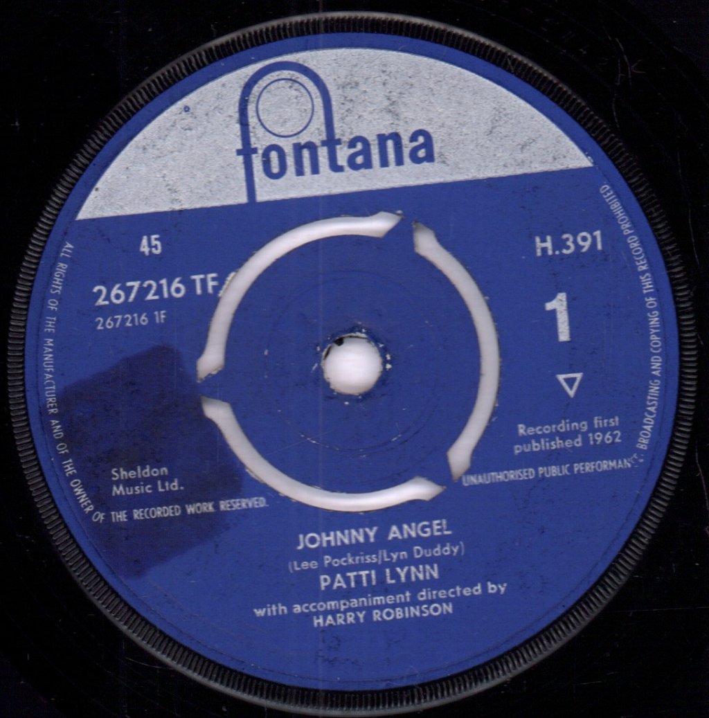 Patti Lynn - Johnny Angel - 7 Inch