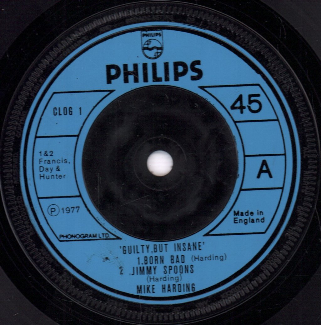 Mike Harding - Guilty But Insane - 7 Inch