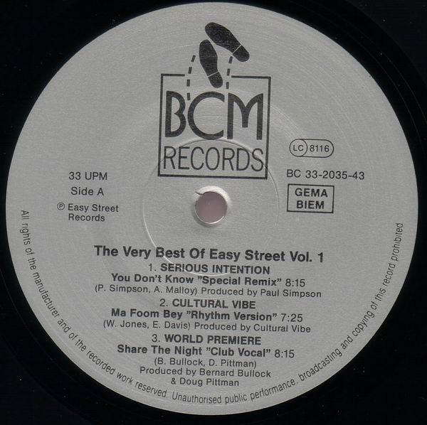 Various Artists - Very Best Of Easy Street Volume 1 - Double Lp