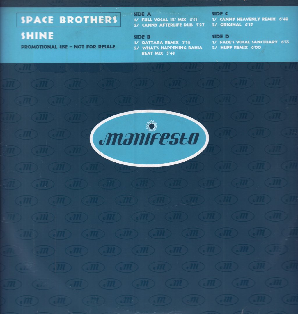 Space Brothers - Shine - Double 12 Inch
