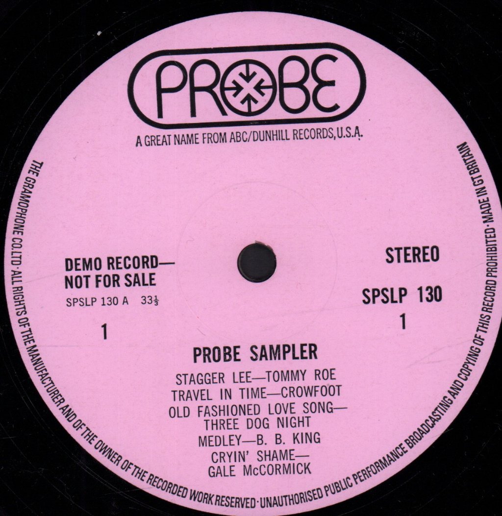 Various Artists - probe sampler - Lp