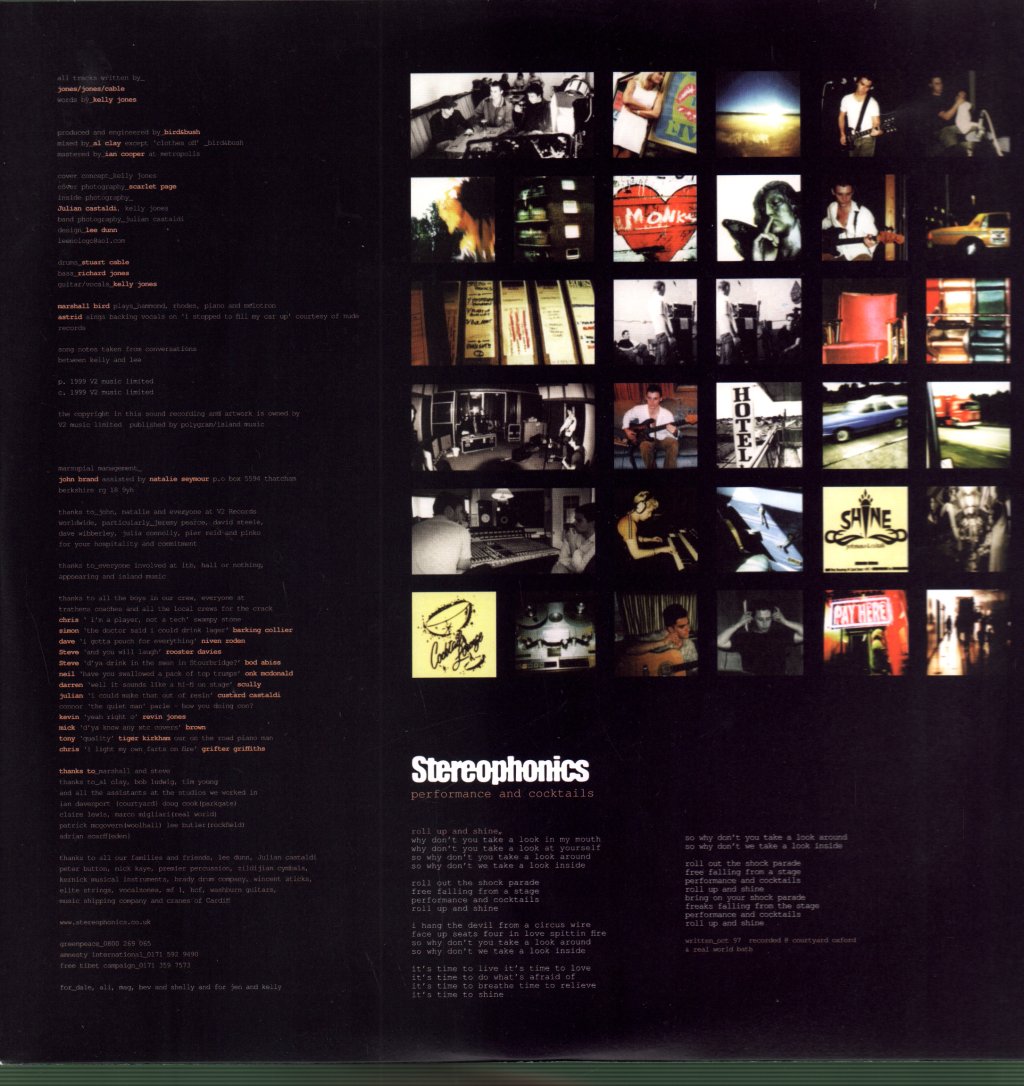 Stereophonics - Performance And Cocktails - Lp