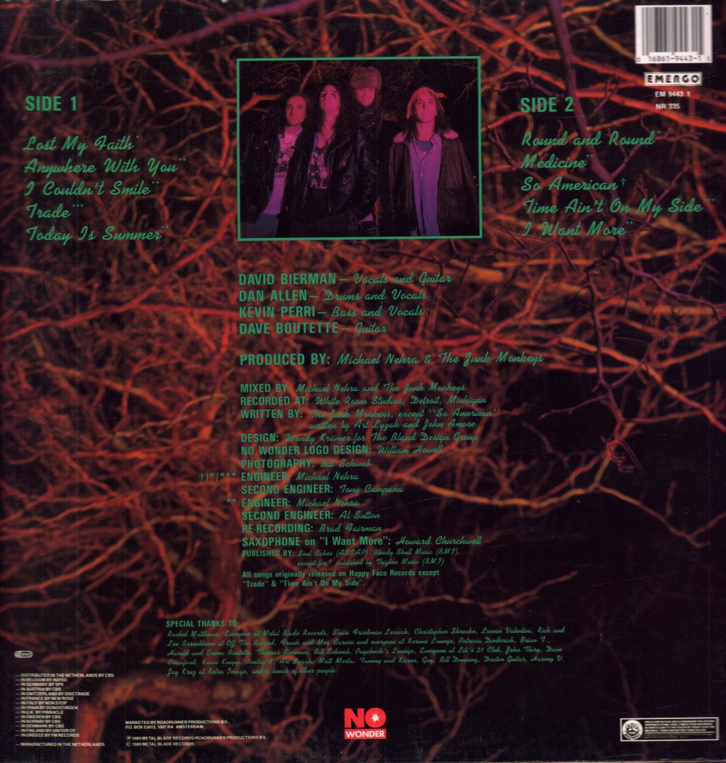 Junk Monkeys - Soul Cakes - Lp