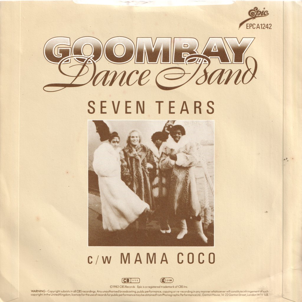 Goombay Dance Band - Seven Tears - 7 Inch