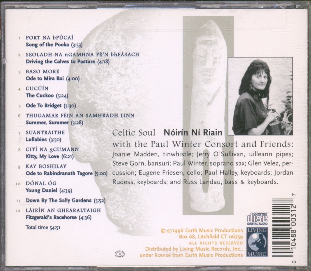 Noirin Ni Riain - Celtic Soul - Cd