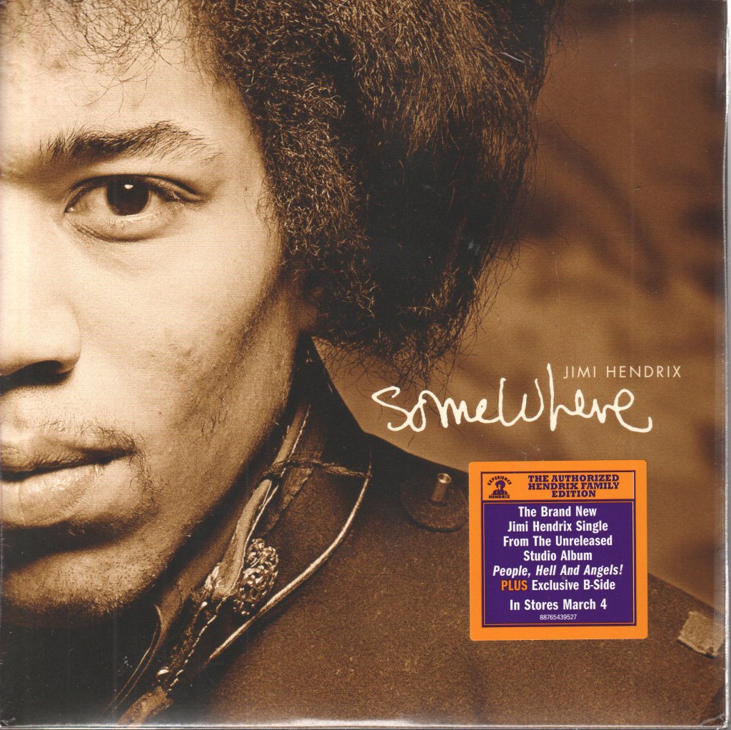 Jimi Hendrix - Somewhere - 7 Inch