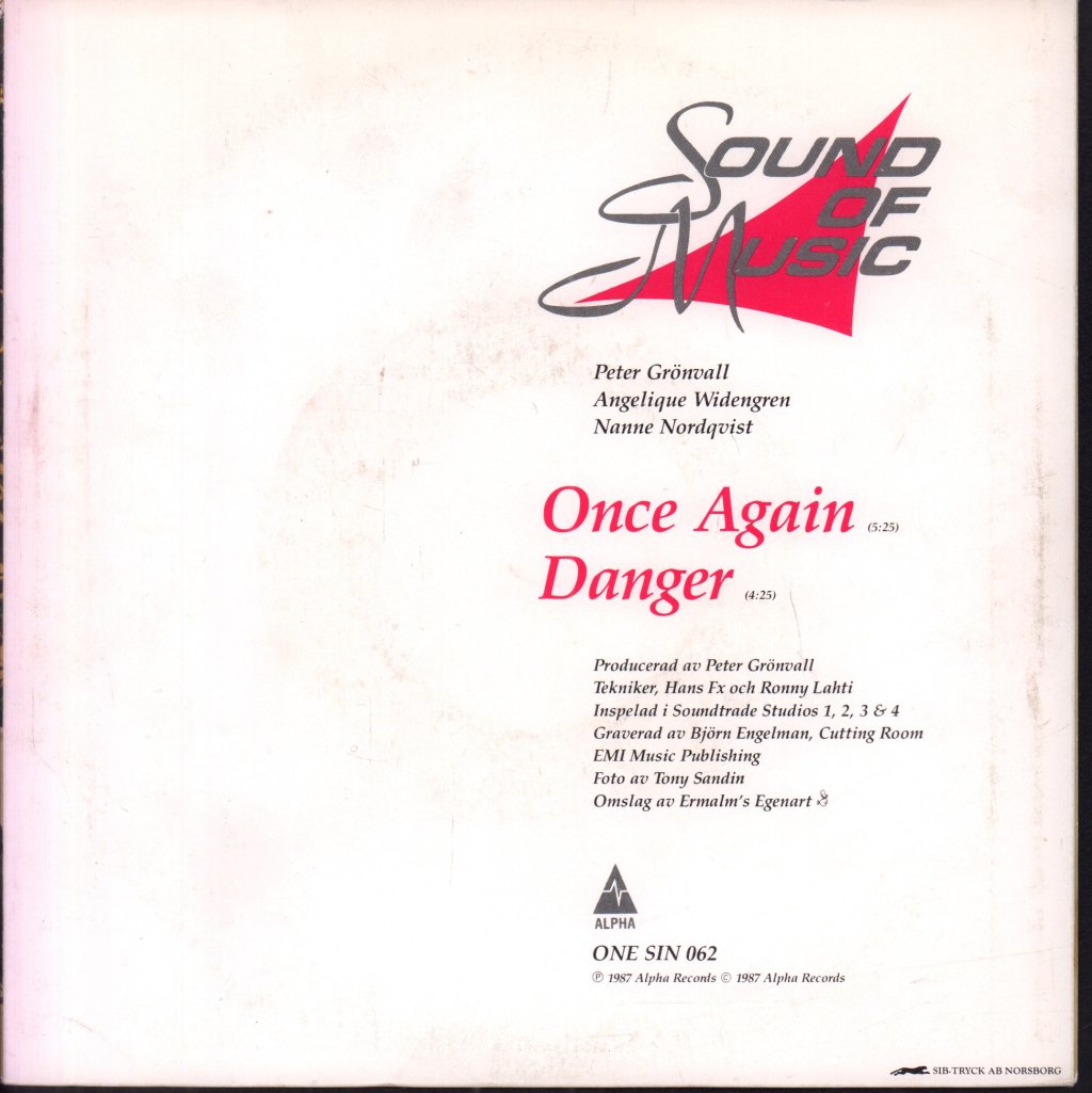 Sound Of Music - Once Again - 7 Inch