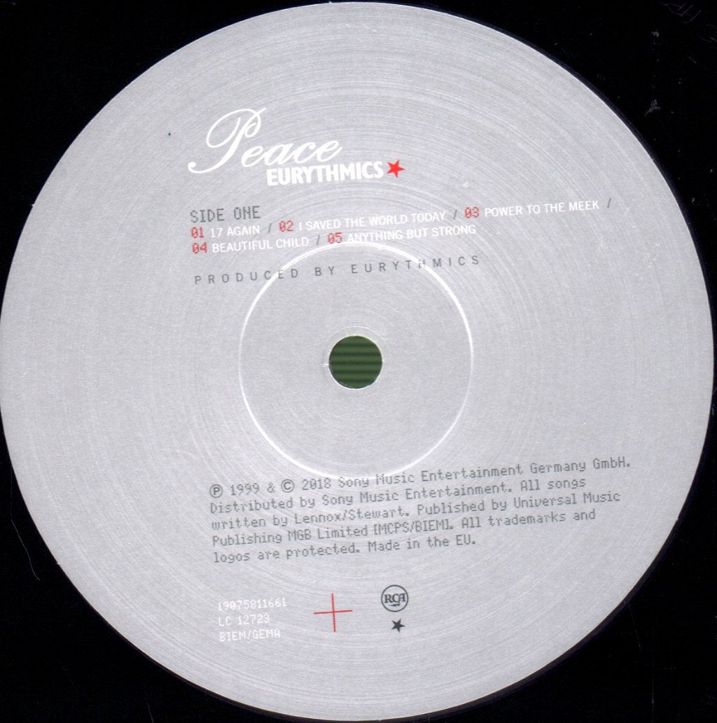 Eurythmics - Peace - Lp