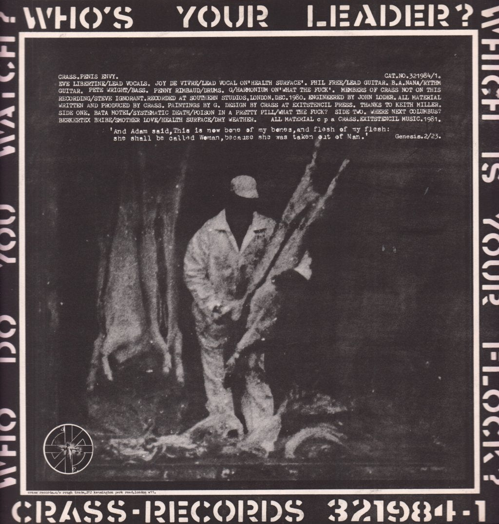 Crass - Penis Envy - Lp
