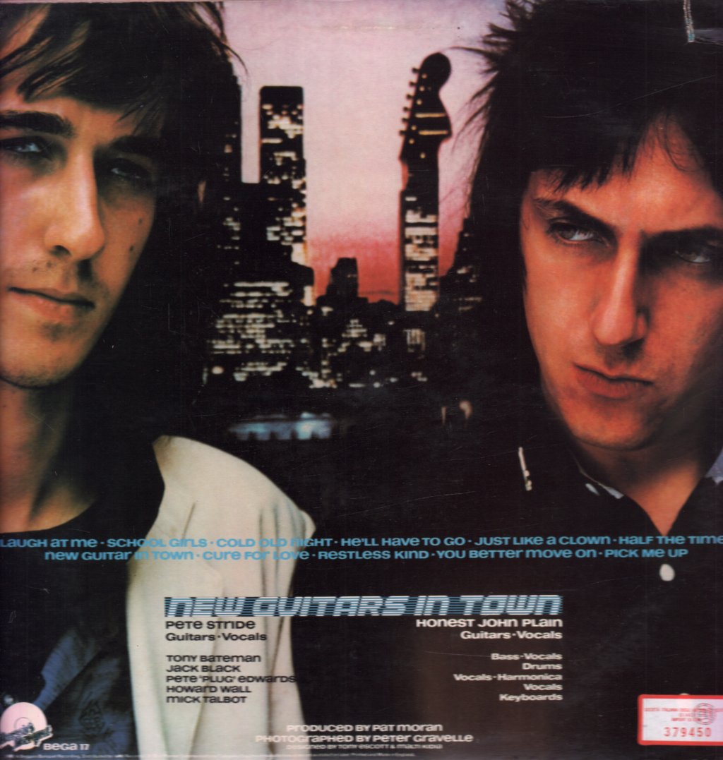 Pete Stride and John Plain (lurkers) - New Guitars In Town - Lp
