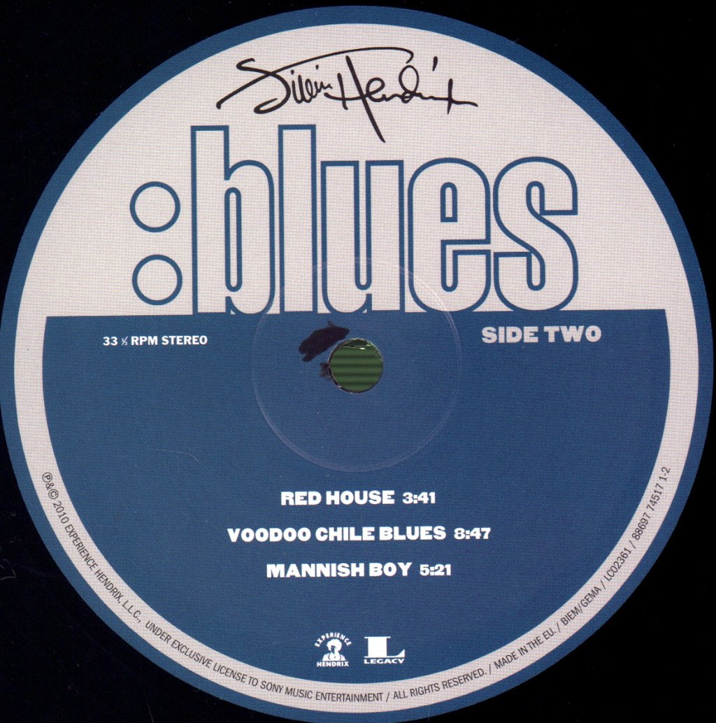 Jimi Hendrix - Blues - Double Lp