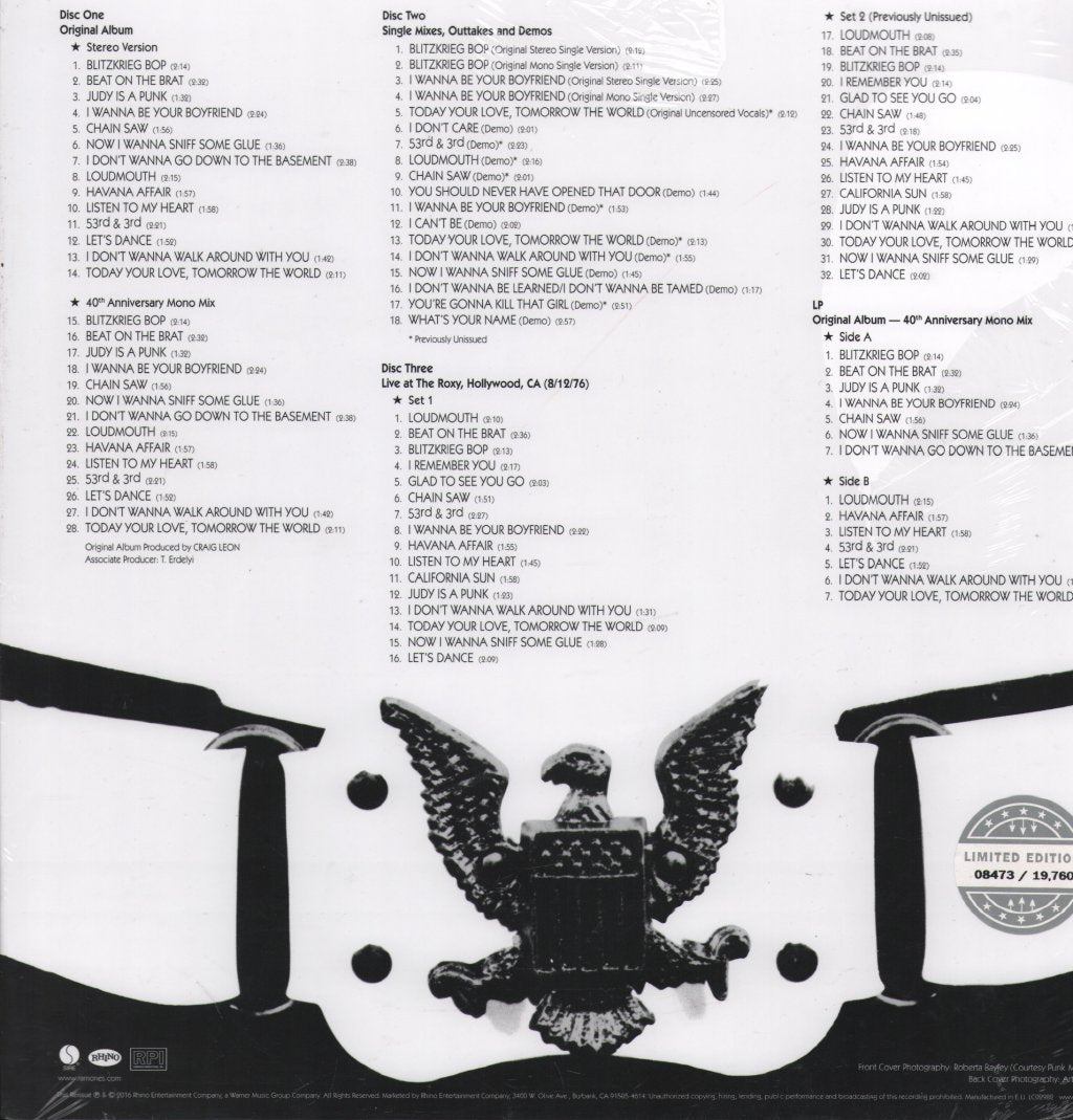 Ramones - Ramones - Box Set