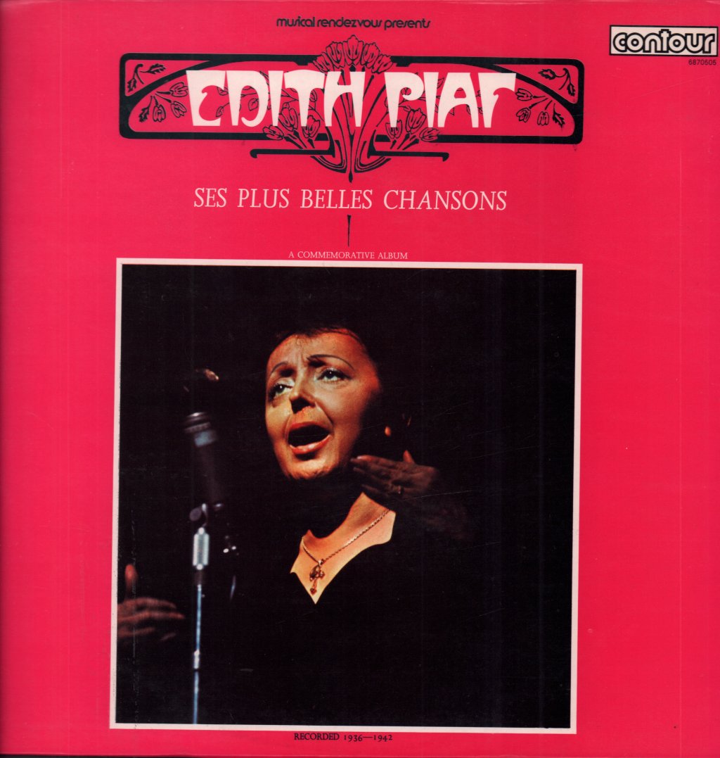 Edith Piaf - Ses Plus Belles Chansons - Lp