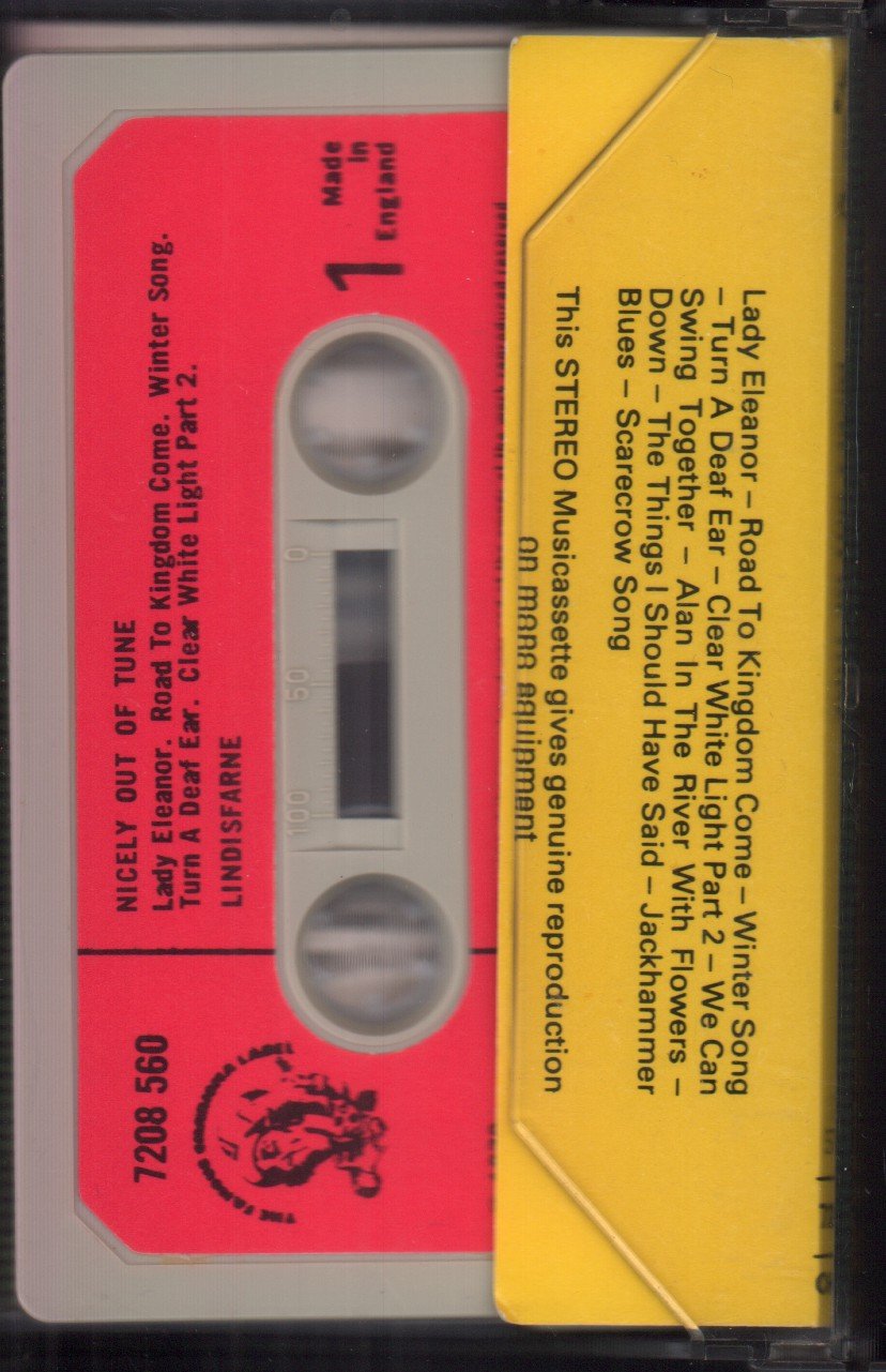 Lindisfarne - Nicely Out Of Tune - Cassette