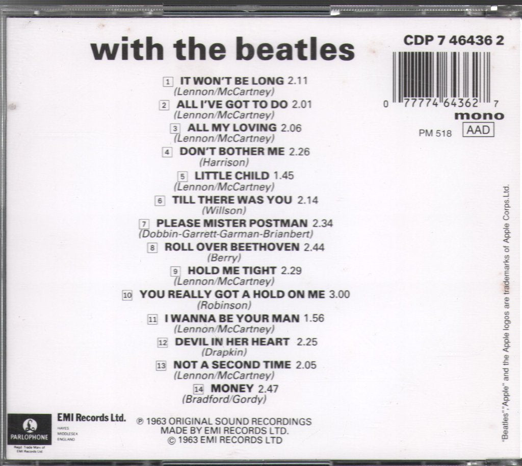 Beatles - With The - Cd