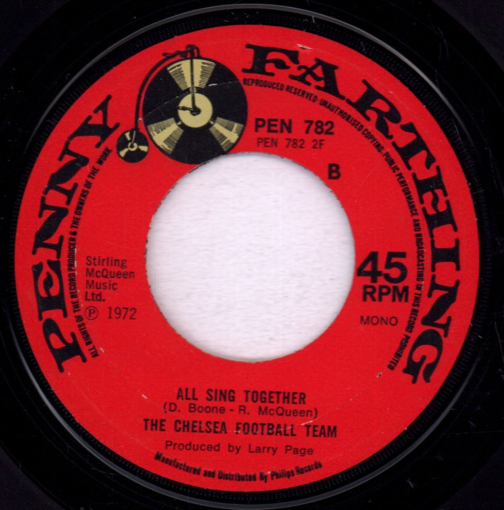 Chelsea Football Team - Blue Is The Colour - 7 Inch