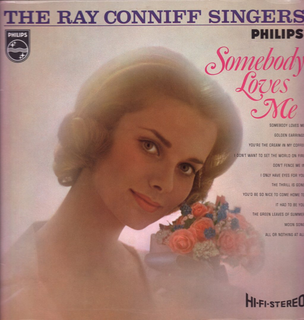 Ray Conniff And The Singers - Somebody Loves Me - Lp