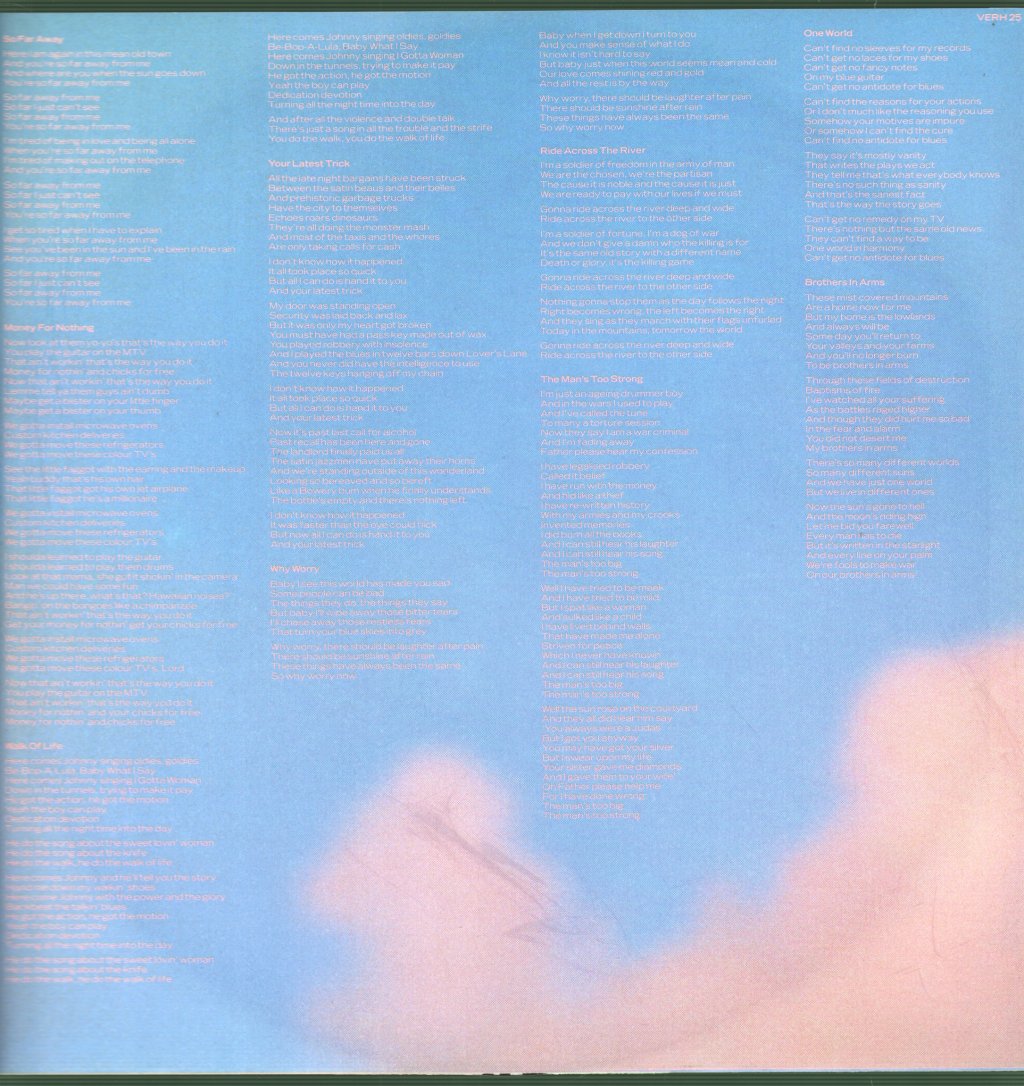 Dire Straits - Brothers In Arms - Lp