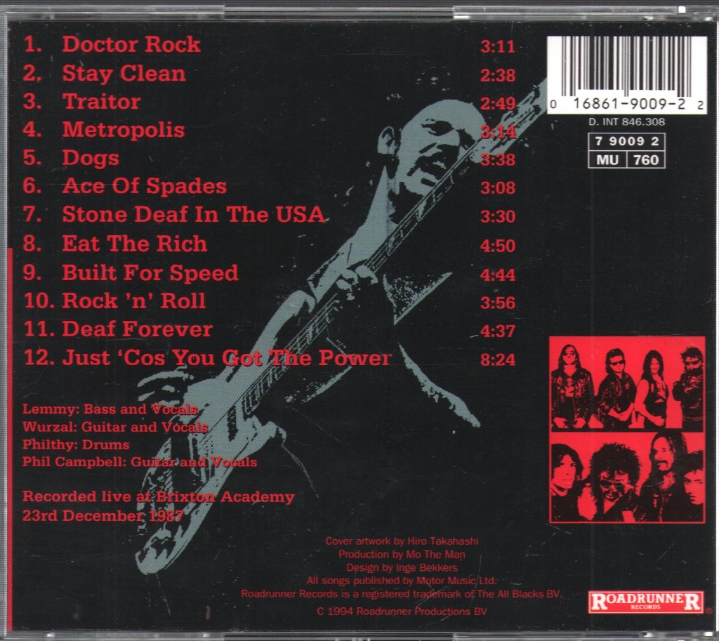 Motorhead - Live At Brixton - Cd