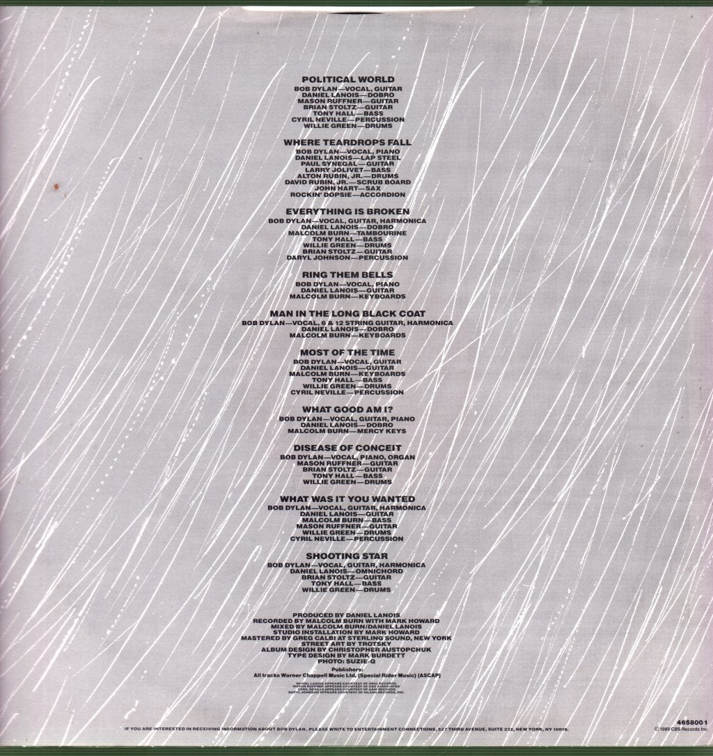 Bob Dylan - Oh Mercy - Lp