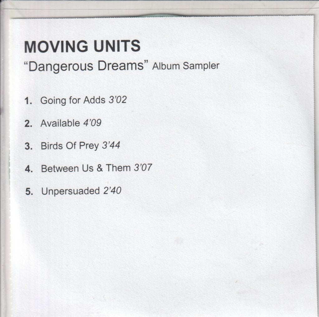 Moving Units - Dangerous Dreams - Cdr