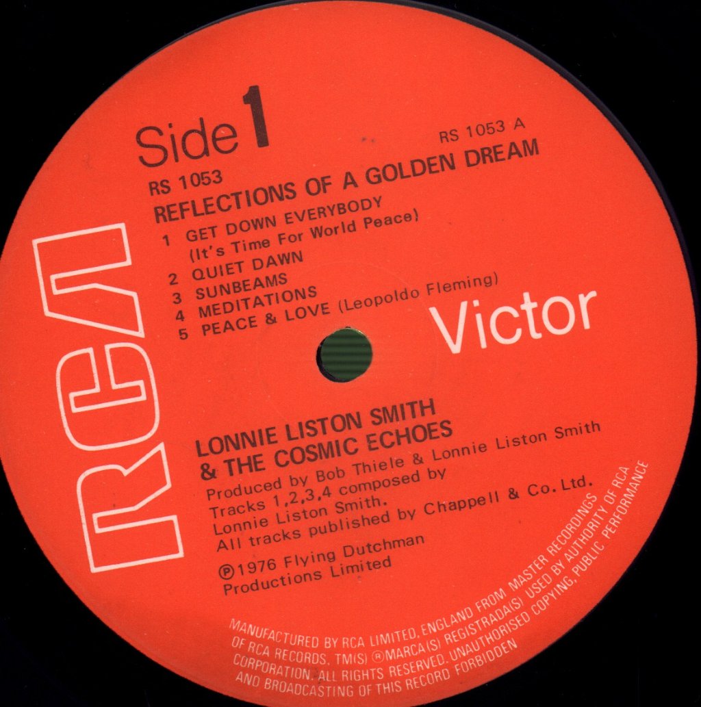 Lonnie Liston Smith And The Cosmic Echoes - Reflections Of A Golden Dream - Lp