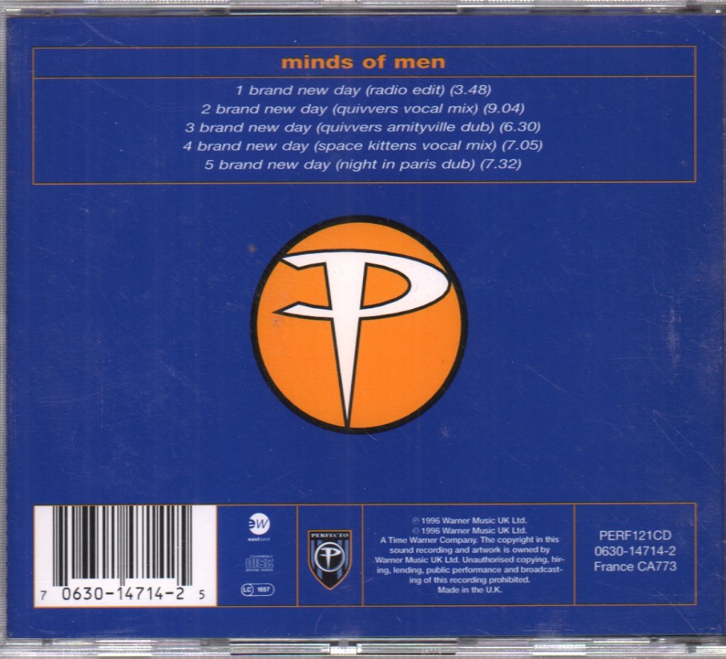 Minds Of Men - Brand New Day - Cd