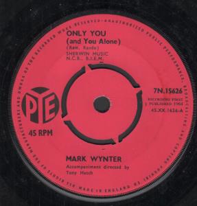 Mark Wynter - Only You - 7 Inch