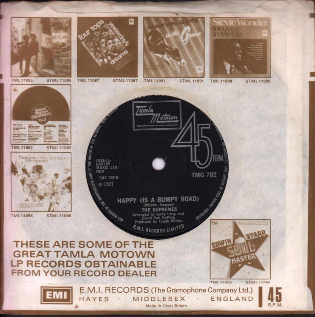 Supremes - Nathan Jones - 7 Inch