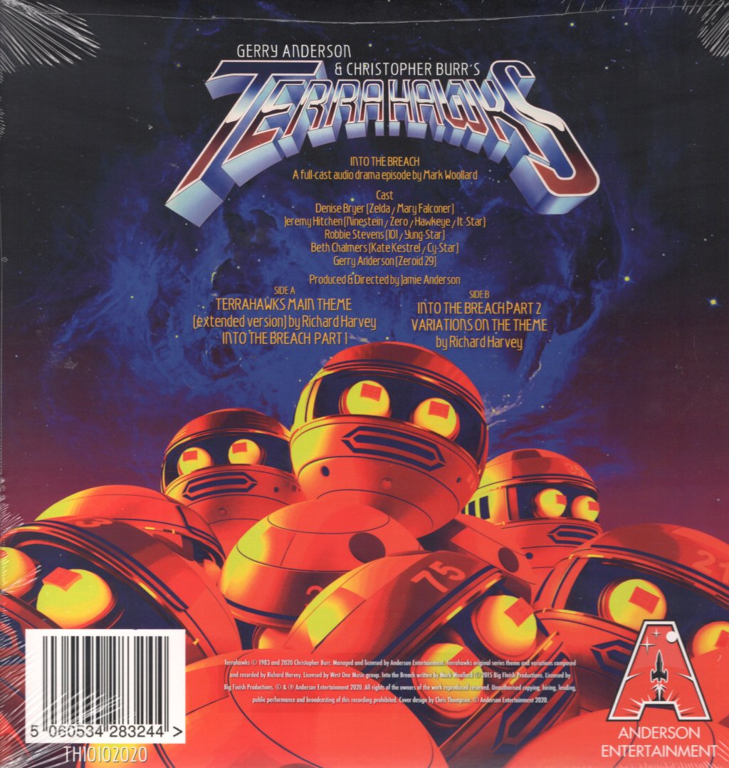 Gerry Anderson - Terrahawks – Theme Music and Audio Story (RSD2020 DROP 1) - Lp