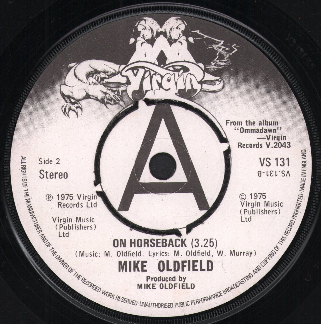 Mike Oldfield - In Dulci Jubilo - 7 Inch