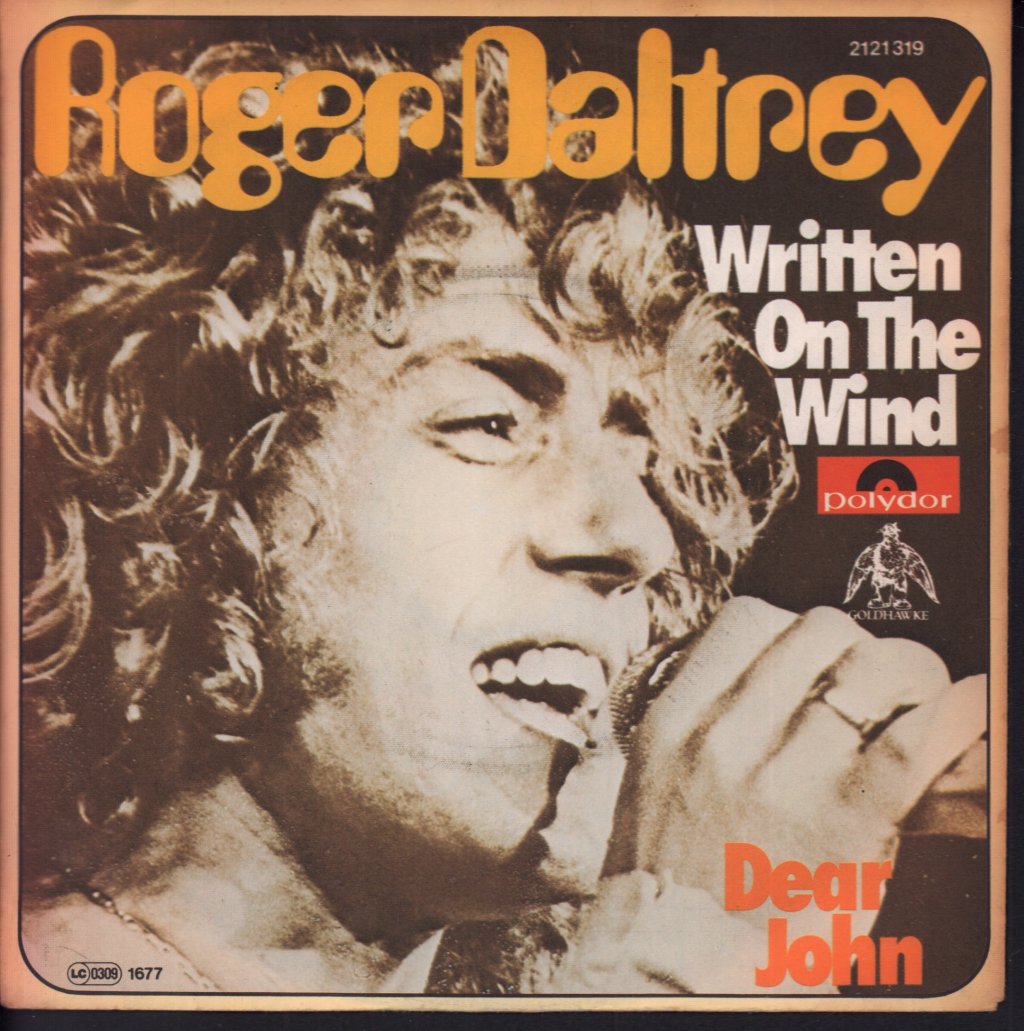 Roger Daltrey - Written On The Wind - 7 Inch
