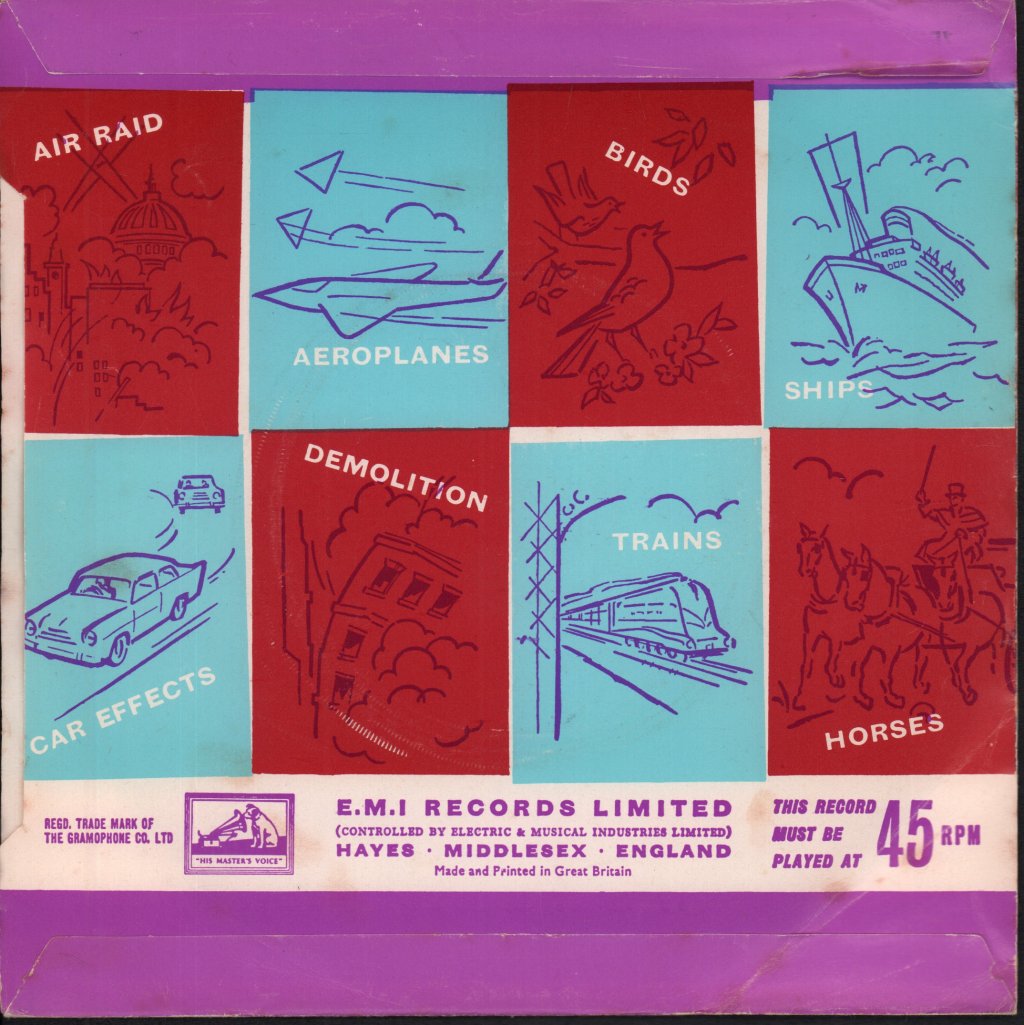 Various Artists - Sound Effects Fanfares For Shakespearian And Other Plays - 7 Inch