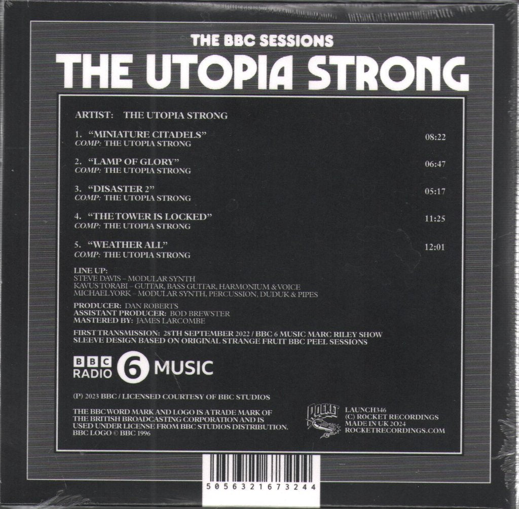 Utopia Strong - BBC Sessions - Cd