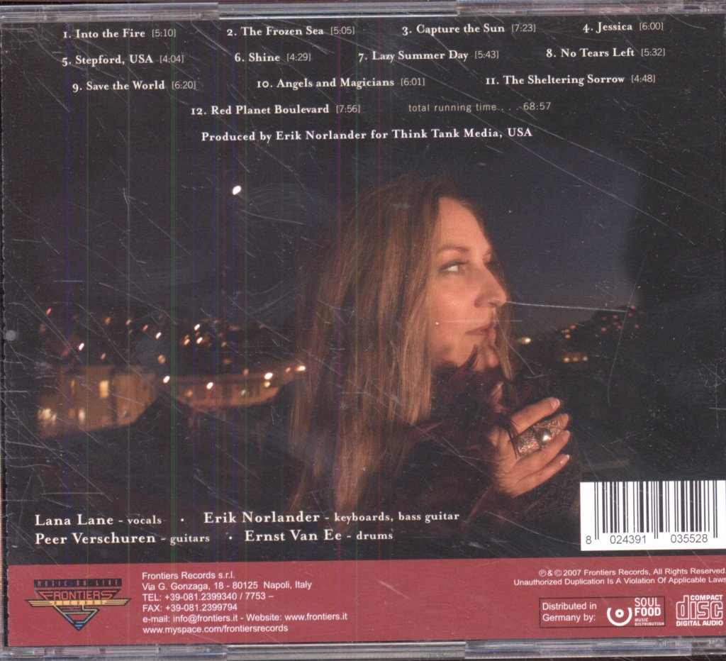 Lana Lane - Red Planet Boulevard - Cd