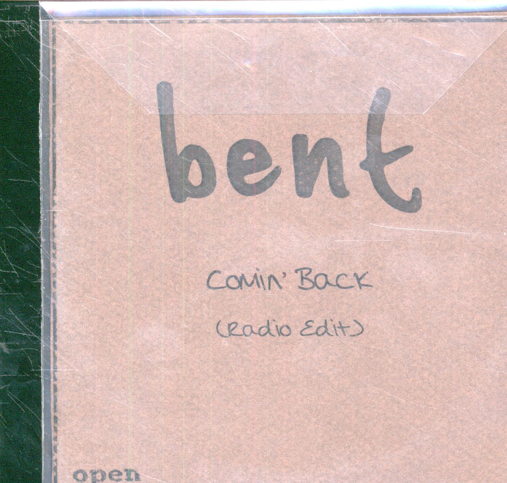 Bent - Comin' Back - Cdr