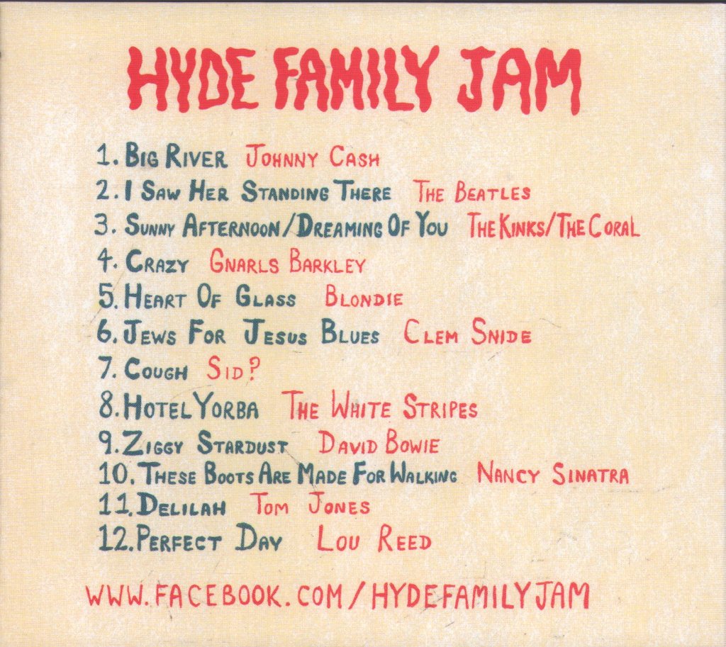 Hyde Family Jam - Folk Gone Wrong - Cd