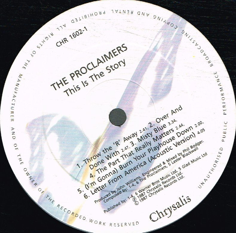 Proclaimers - This Is The Story - Lp