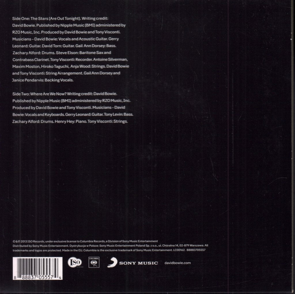 David Bowie - Stars Are Out Tonight - 7 Inch