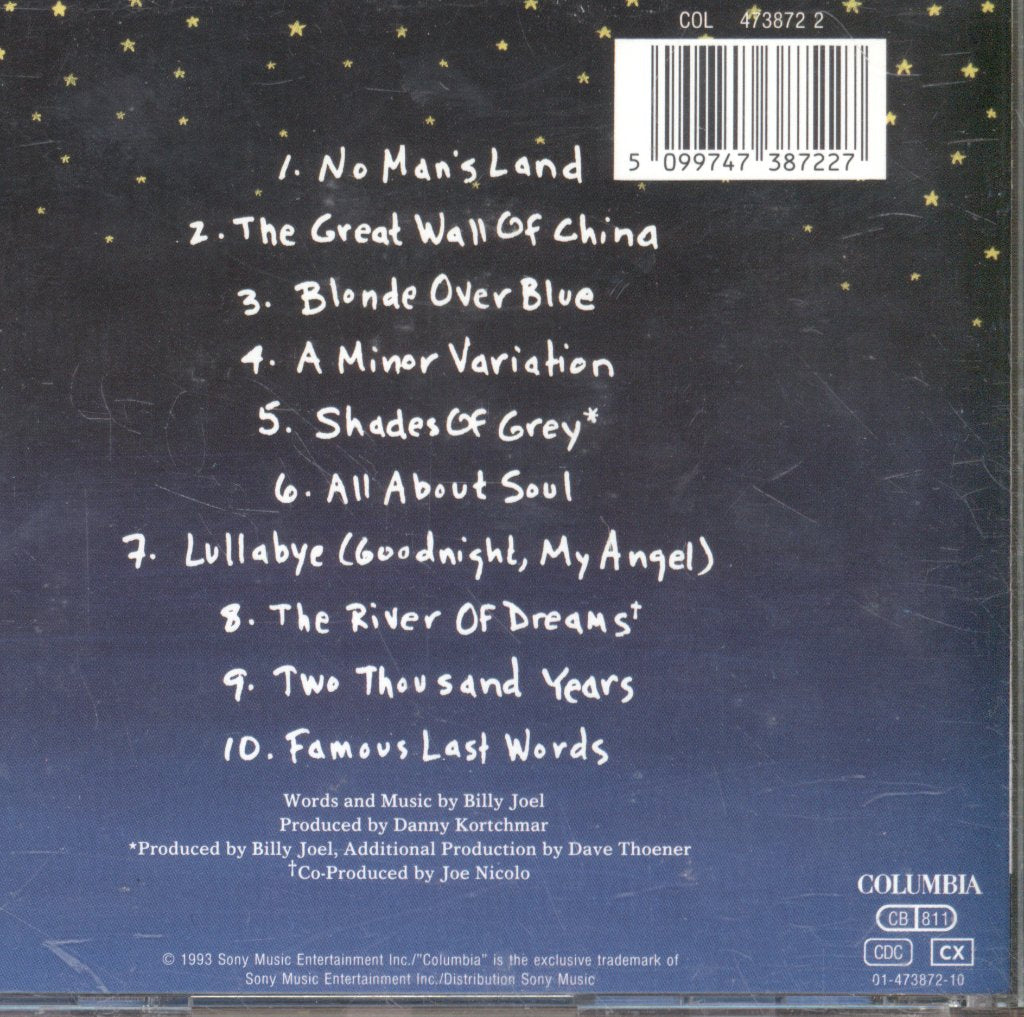 Billy Joel - River Of Dreams - Cd