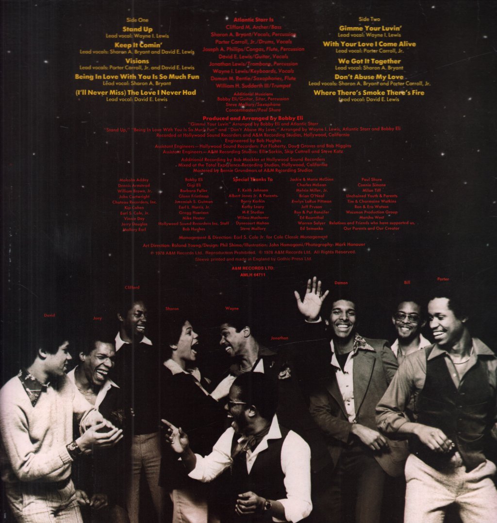 Atlantic Starr - Atlantic Starr - Lp